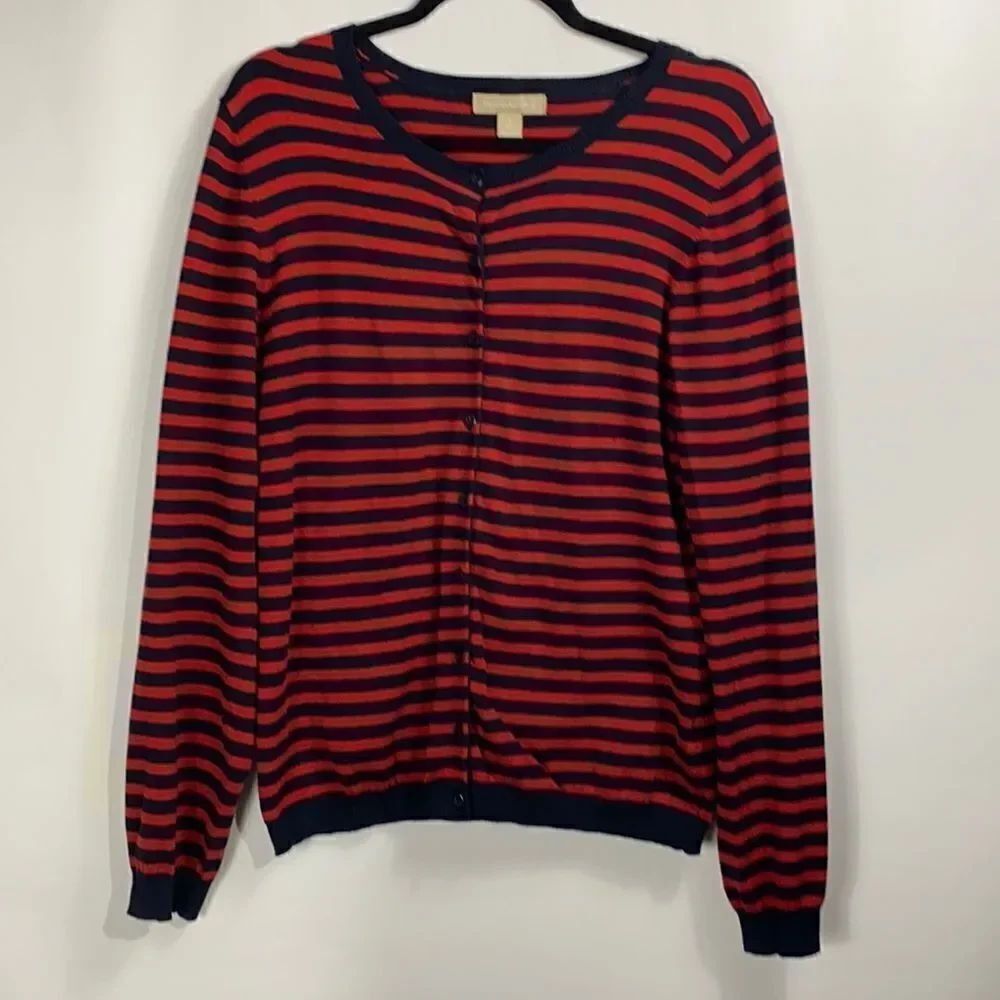 3For$20  Banana Republic Red/Black Cardigan size: large